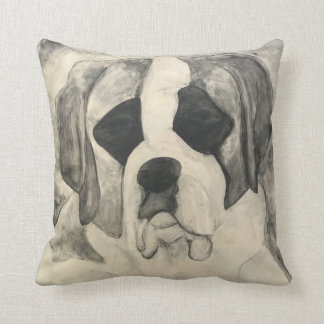 Almohada de St Bernard del amor adolescente