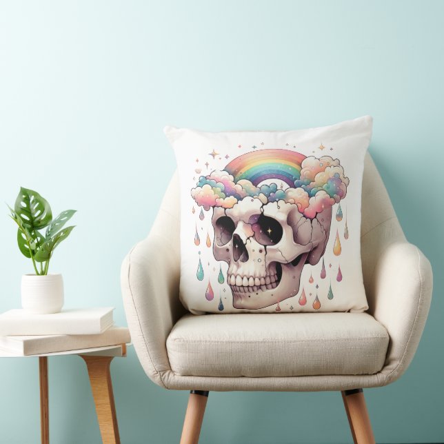 Almohada de sueños de arcoíris (Silla)