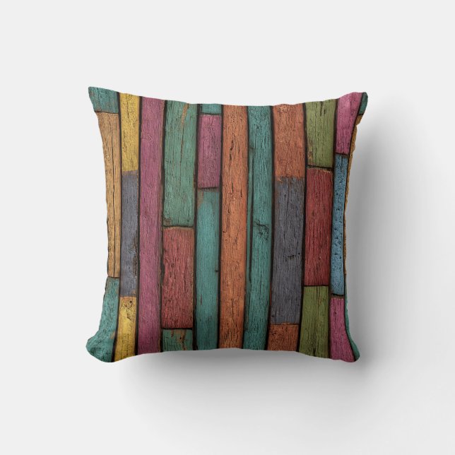 Almohada de tablones de madera (Anverso)