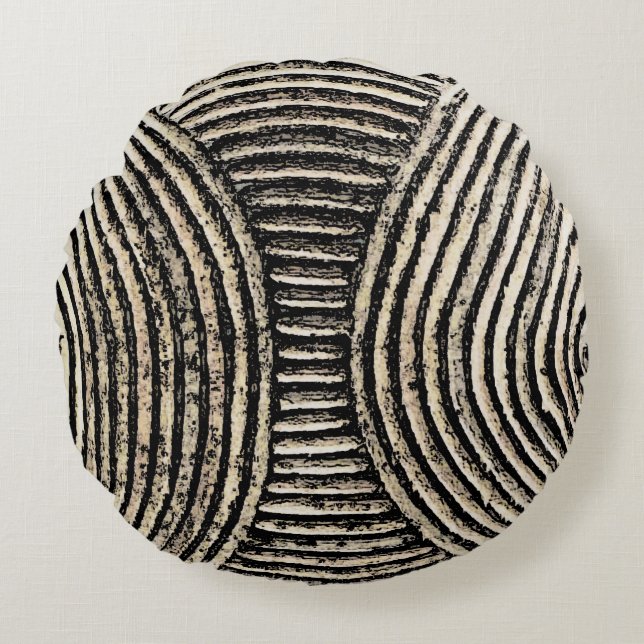 Almohada de talla africana (Anverso)