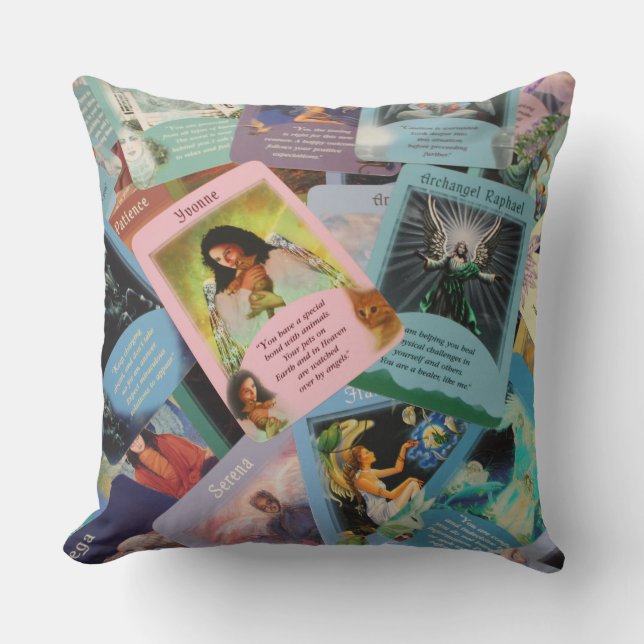 almohada de tarjetas de inicio (Anverso)