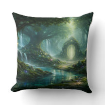 Almohada de temática fantástica