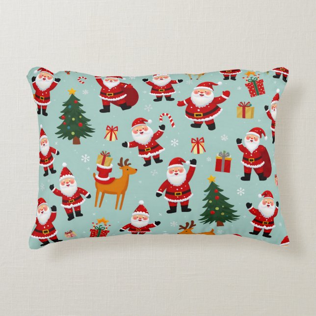 almohada de temporada de los navidades (Anverso)
