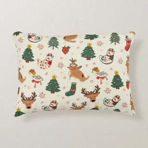 almohada de temporada de los navidades