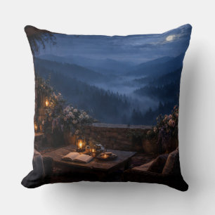 Almohada de Terciopelo de la Terraza de la Rosa de