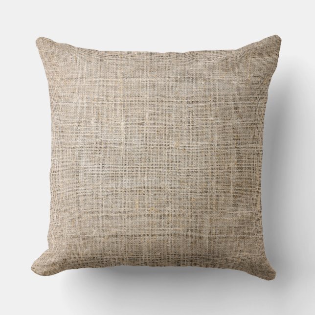 almohada de textil de lino (Anverso)