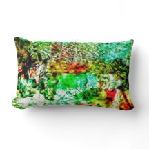 Almohada de textura amarilla de primavera, abstrac