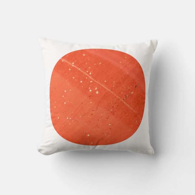 Almohada de textura de jaspe de piedra semiprecios (Anverso)