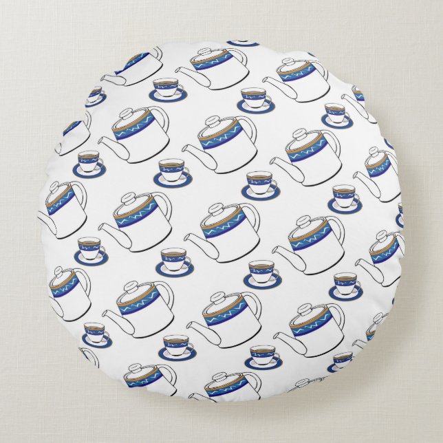 almohada de tiempo de té (Anverso)