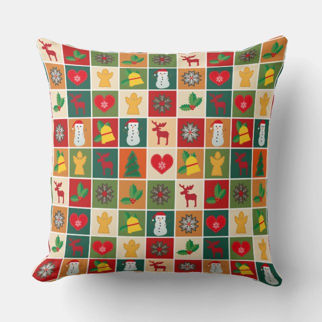 almohada de tiempo para navidades (Anverso)