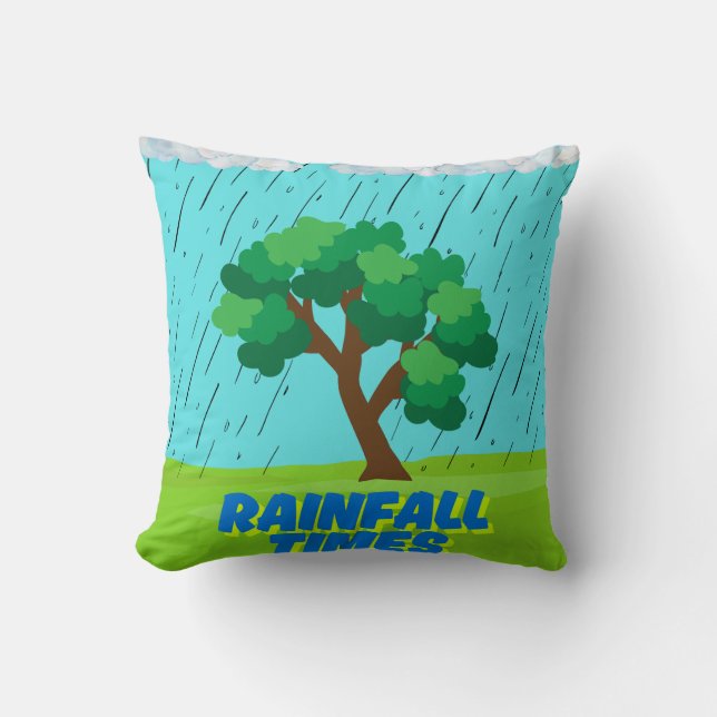 almohada de tiempos de lluvia (Anverso)