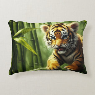 Almohada de tigre cachorro