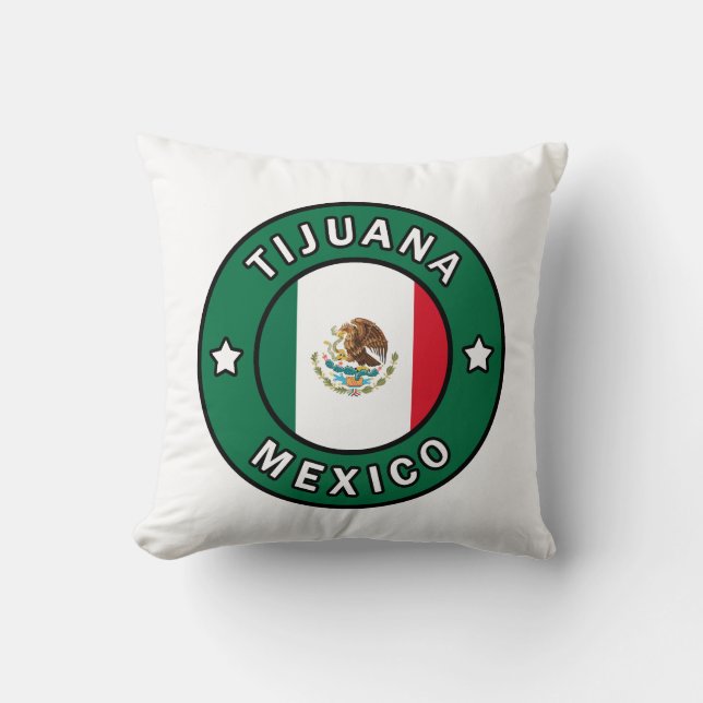 almohada de Tijuana México (Anverso)