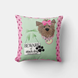 Almohada de tirar 20" x 20" Cuidado