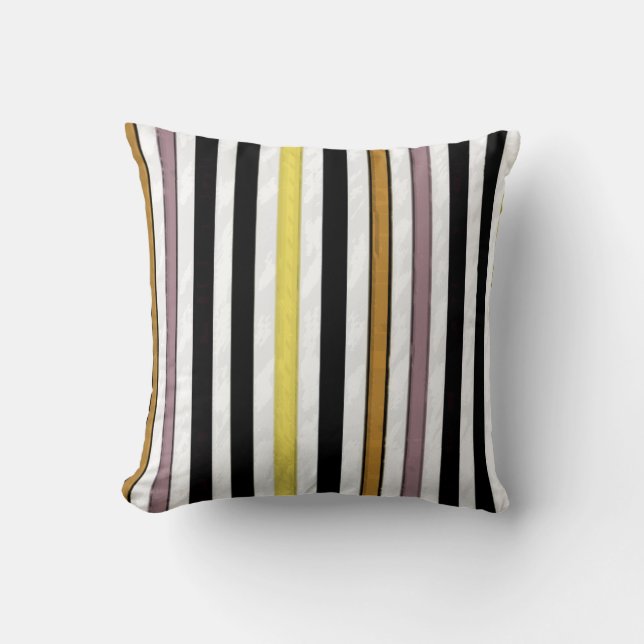 Almohada de tirar a rayas (Anverso)