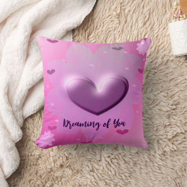 Almohada de tirar Amor en cada abrazo (Manta)