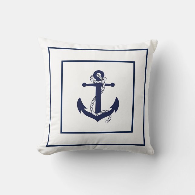 Almohada de tirar Ancla (Anverso)