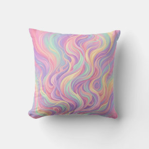 Almohada de Tirar Baile de Fuego Llama Pastel
