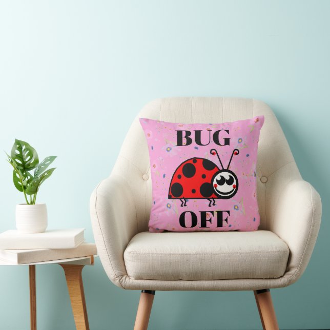 Almohada de tirar Bug Off (Silla)
