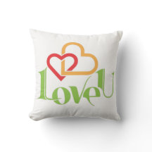 Almohada de tirar con cuadros escoceses rojos y az