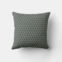 Almohada de Tirar con Patrón Geométrico Moderno y
