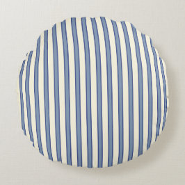 Almohada de Tirar Costera de Rayas Azules de Cape