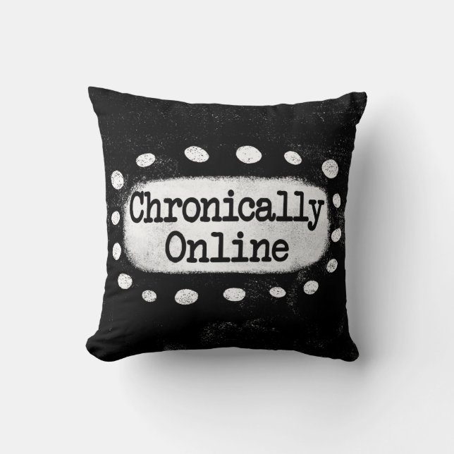 Almohada de tirar crónicamente en línea (Anverso)