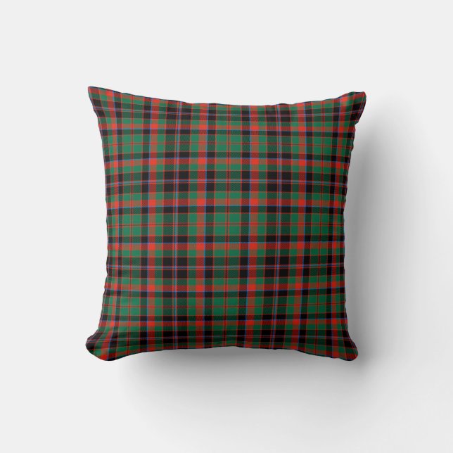Almohada de tirar de cuadros Cumming caza antiguo  (Anverso)
