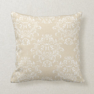 Almohada de Tirar de Damasco / Jacquard Acongojada