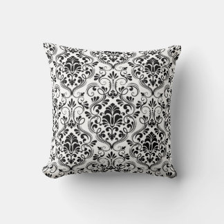Almohada de tirar de damasco sin costuras