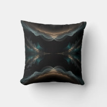 Almohada de tirar de energía de onda abstracta