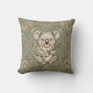 Almohada de tirar de eucalipto de koala adorable