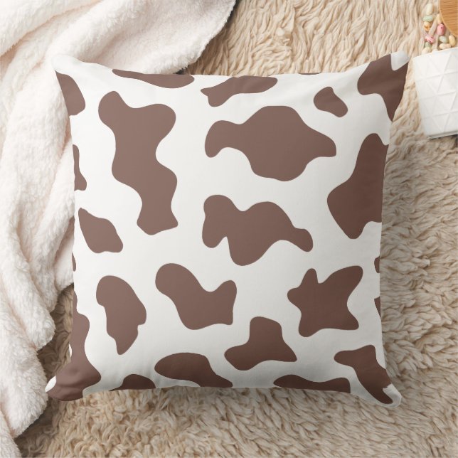 Almohada de tirar de granja de estampado de vaca m (Manta)