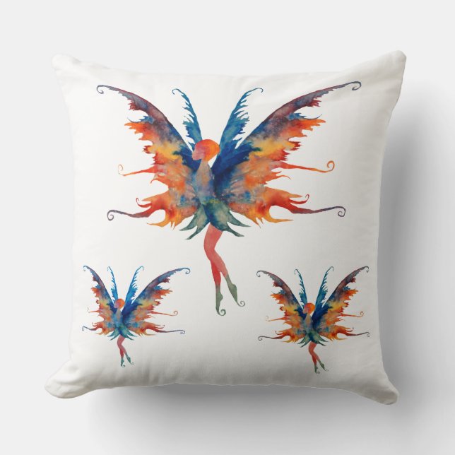 Almohada de tirar de hadas 51 cm x 51 cm (Anverso)