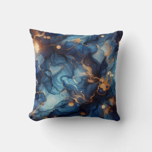 Almohada de Tirar de Mármol de Tinta de Alcohol Az