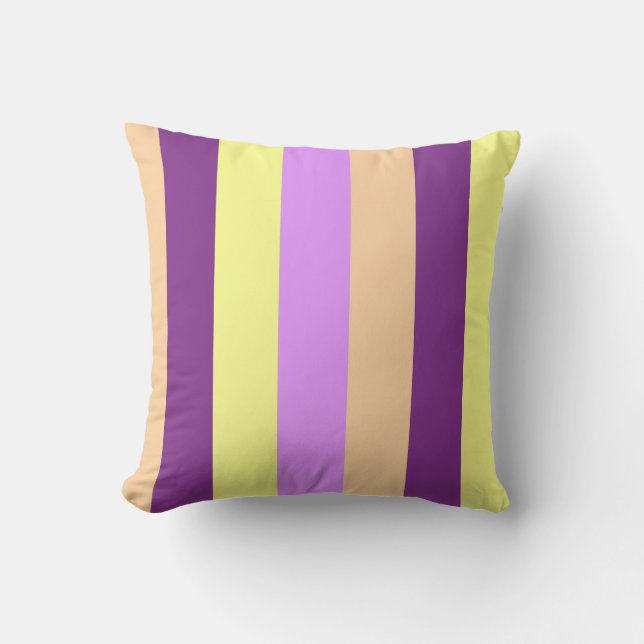 Almohada de tirar de prado de lilas (Anverso)