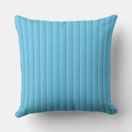 almohada de tirar de rayas azules