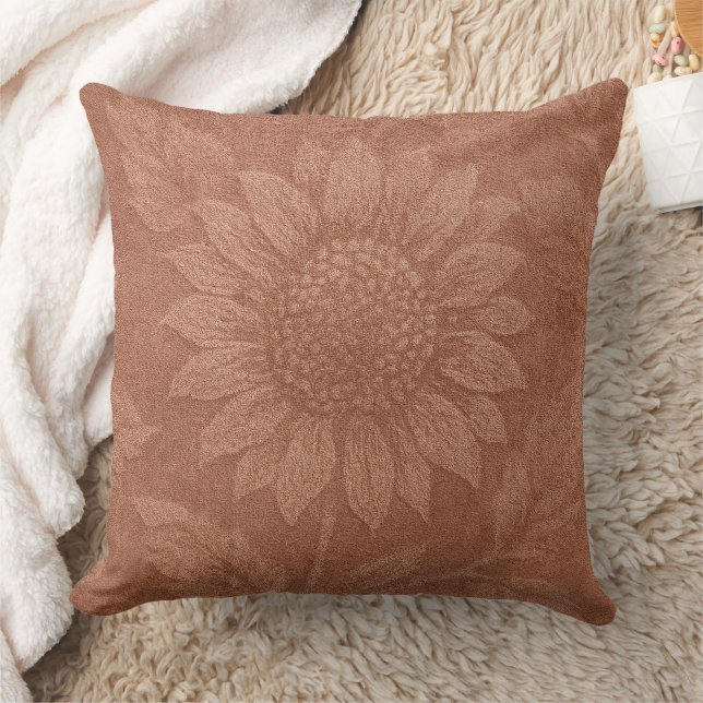 Almohada de tirar de terciopelo rosa polvoriento v (Manta)
