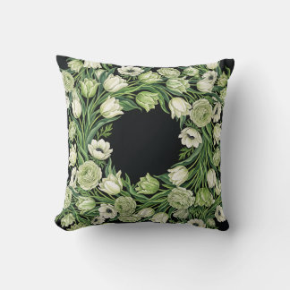 Almohada de tirar de tulipanes botánicos