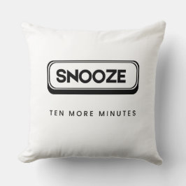 Almohada de tirar | Diez Minutos Más Snooze