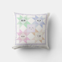 Almohada de tirar feliz de coser