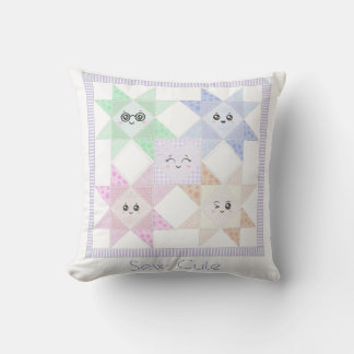 Almohada de tirar feliz de coser