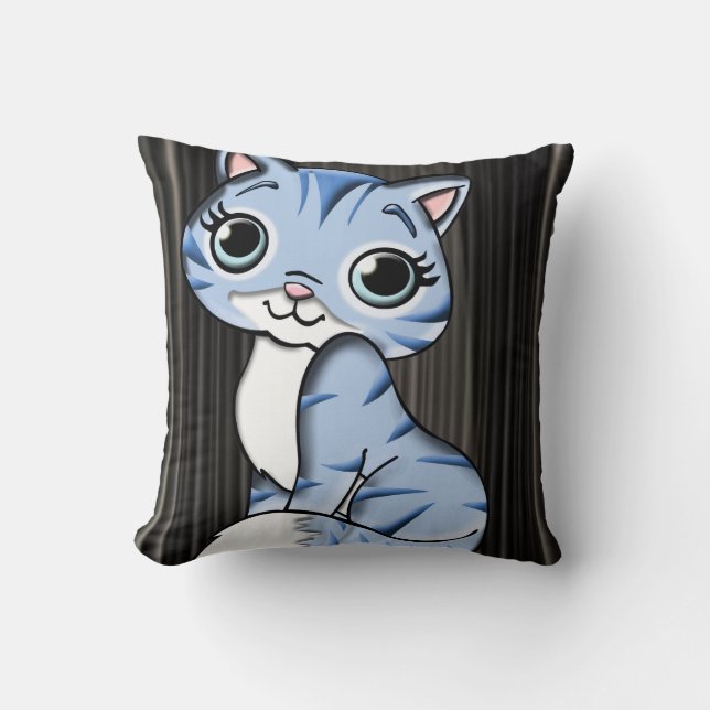 Almohada de tirar gatito (Anverso)