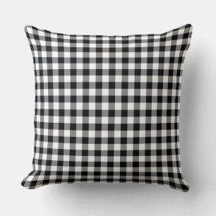 Almohada de tirar Gingham Plaid