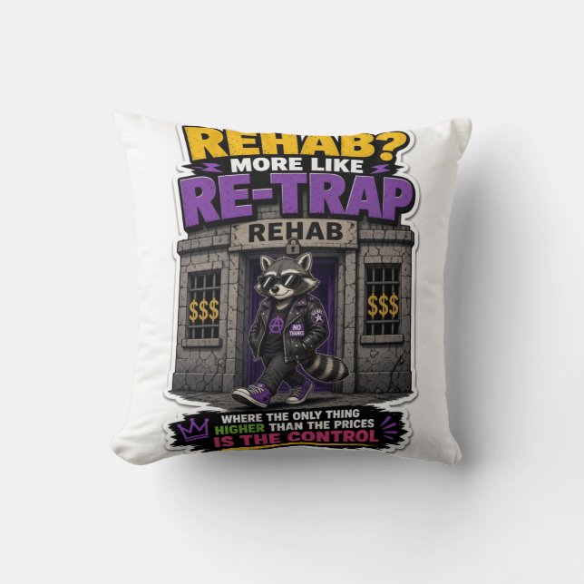 Almohada de tirar mapache Anti AA Re-Trap (Anverso)