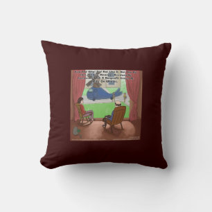 Almohada de tirar Molinos Divertidos Sobre Ballena