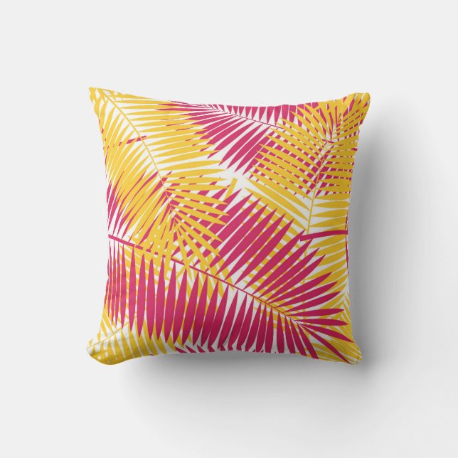 Almohada de tirar Palmas (Anverso)