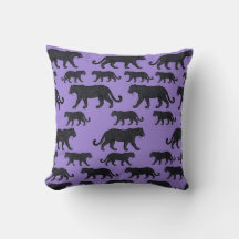 Almohada de Tirar Pantera Lavanda Decoración del H
