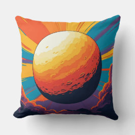 Almohada de Tirar Puesta de Sol Celestial