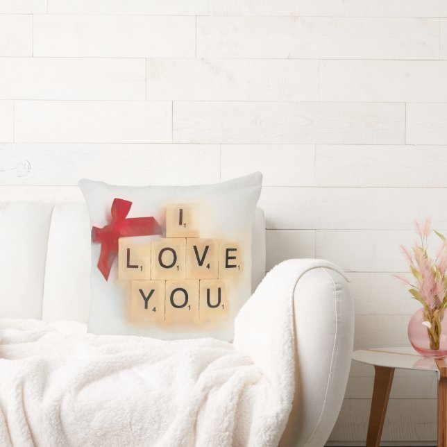 Almohada de Tirar Te Amo (Sofá)